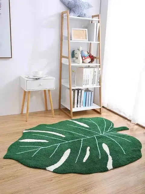 Creative Leaves Rugs Nordic Soft Bedroom - Dodas Corner