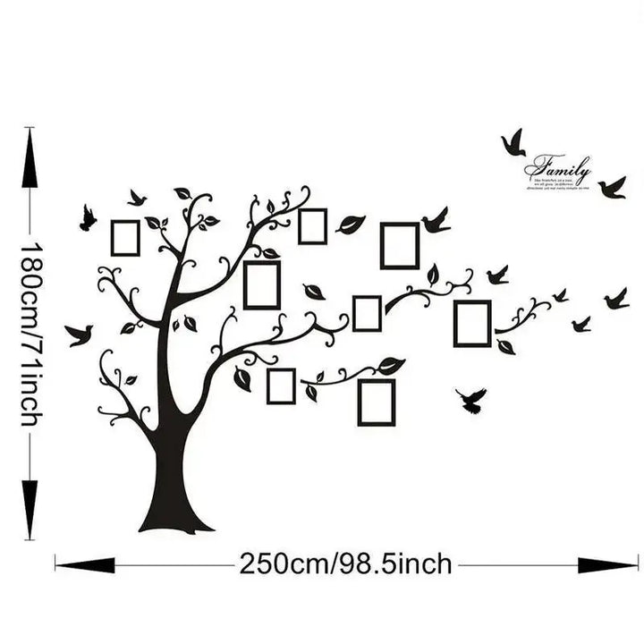 Family Tree Wall Art Sticker - Dodas Corner