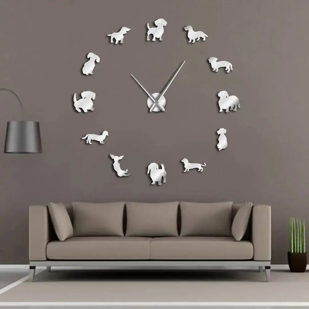 Wall Art Silent Movement Clock - Dodas Corner