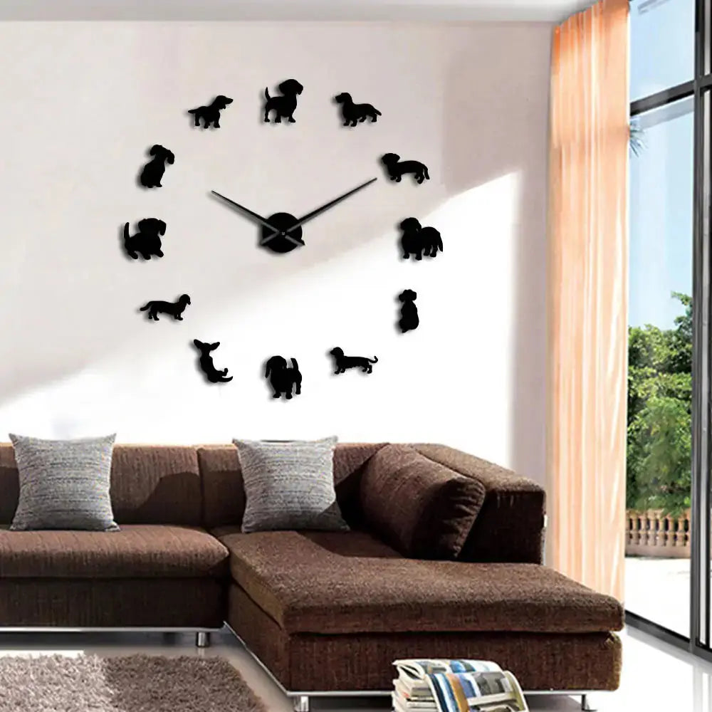 Wall Art Silent Movement Clock - Dodas Corner