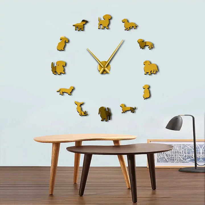 Wall Art Silent Movement Clock - Dodas Corner