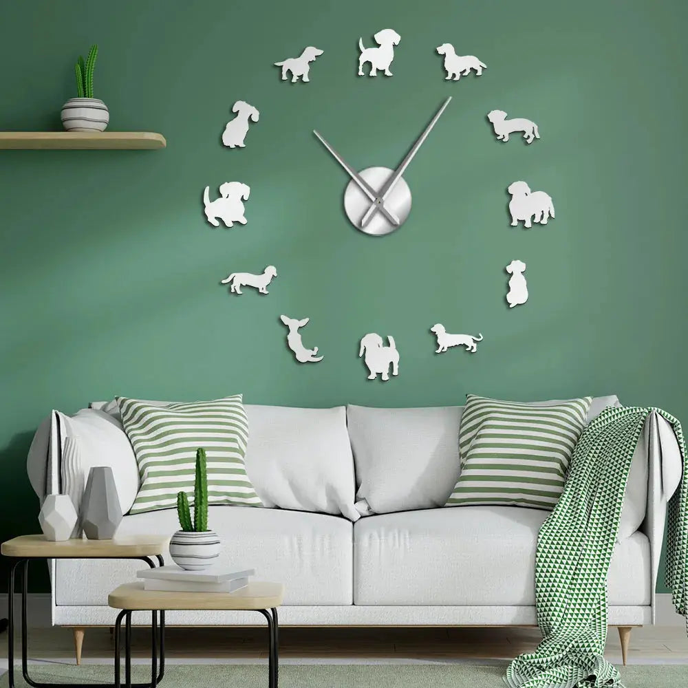 Wall Art Silent Movement Clock - Dodas Corner