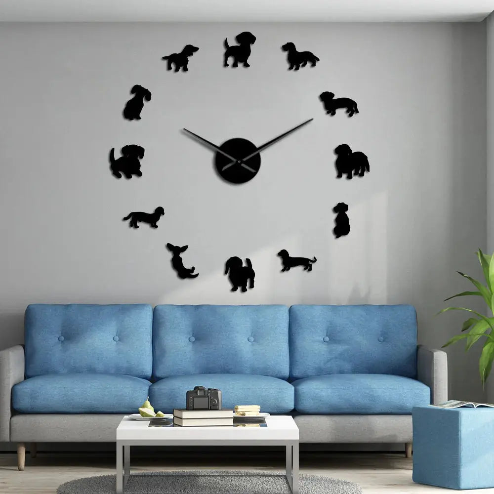 Wall Art Silent Movement Clock - Dodas Corner