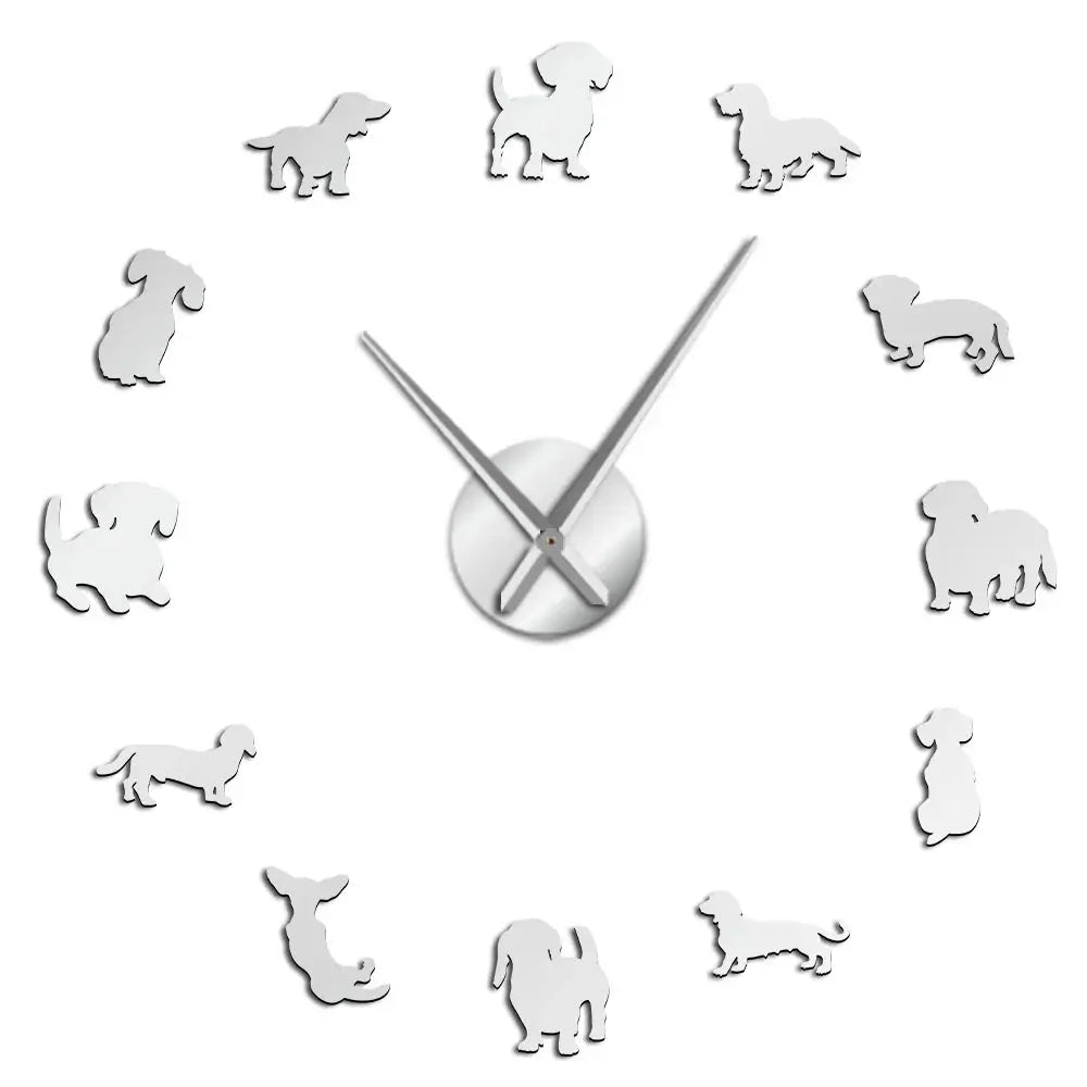 Wall Art Silent Movement Clock - Dodas Corner