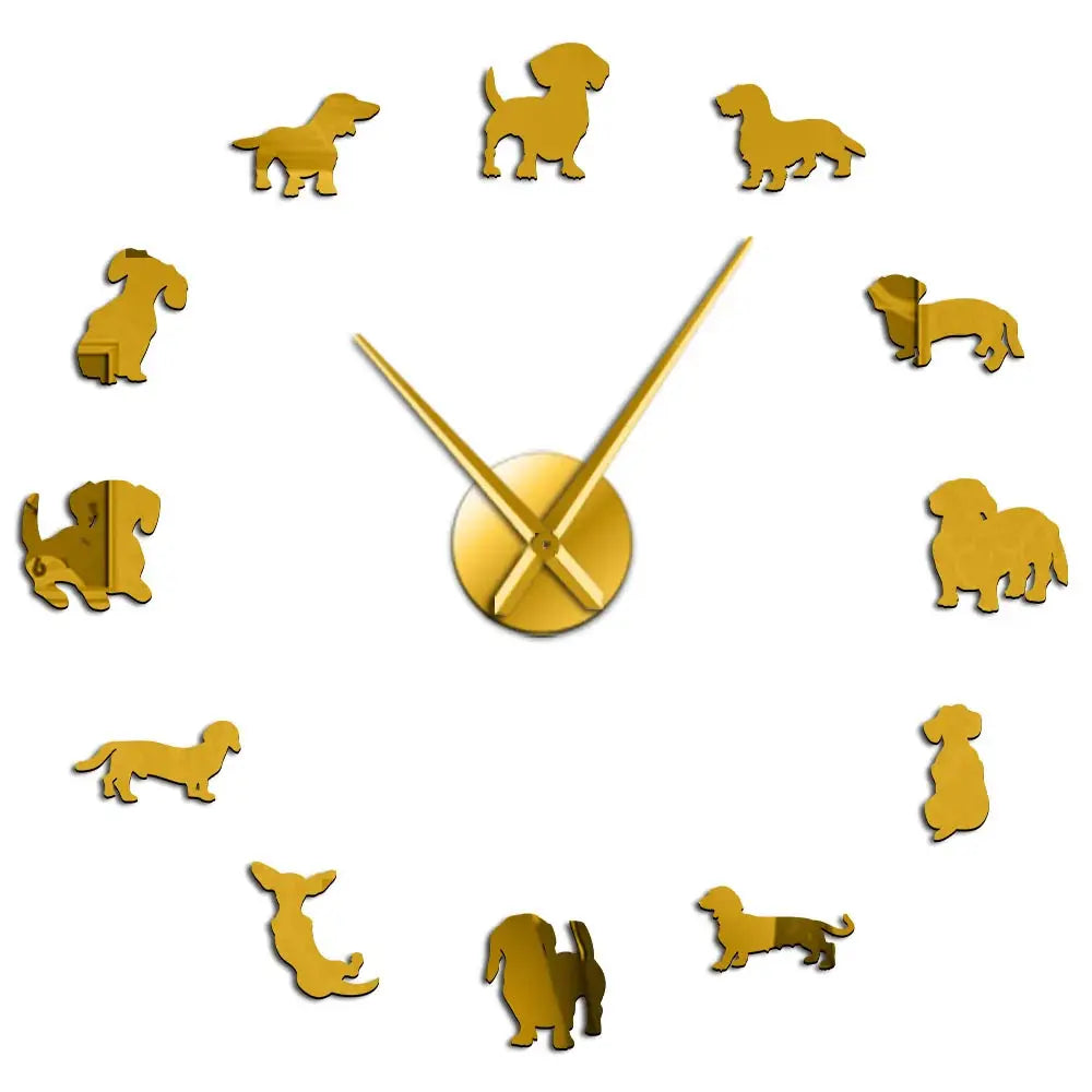 Wall Art Silent Movement Clock - Dodas Corner